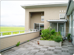 お庭